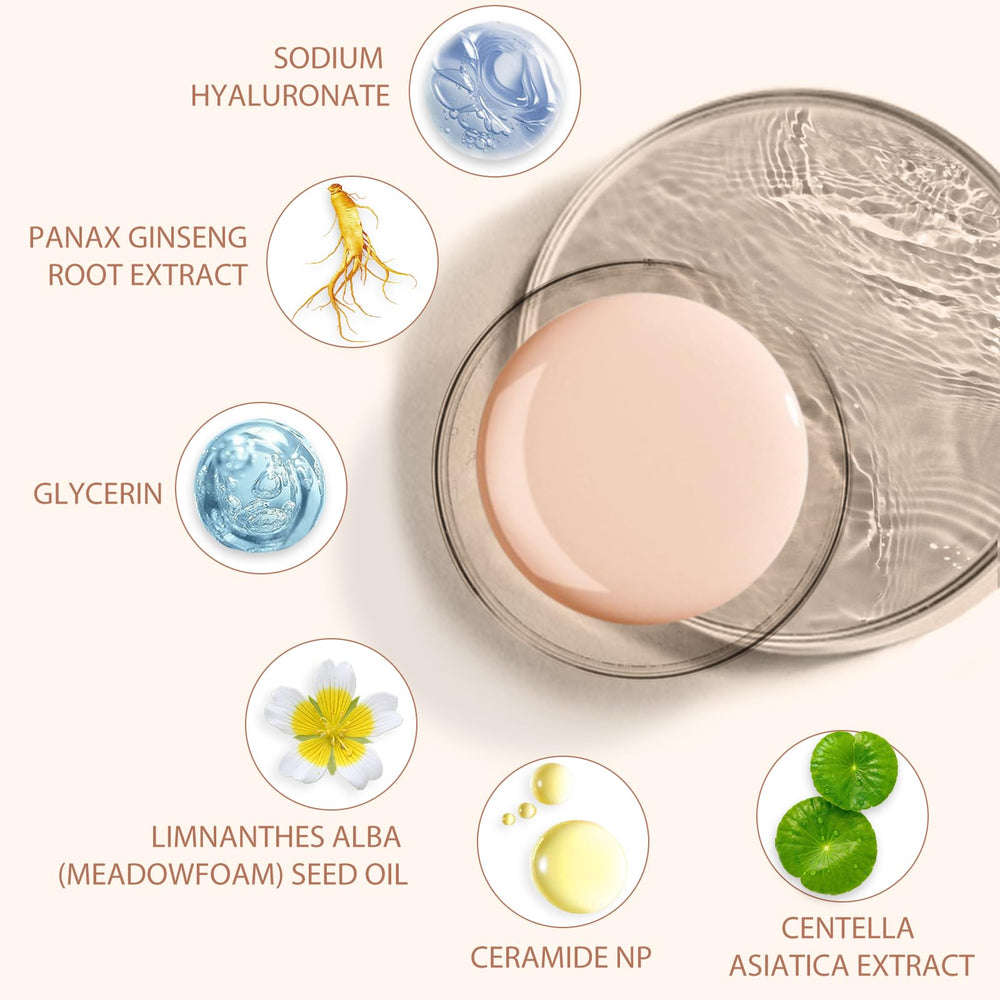Weluno blending with makeup sponge, demonstrates seamless buildable coverage benefit