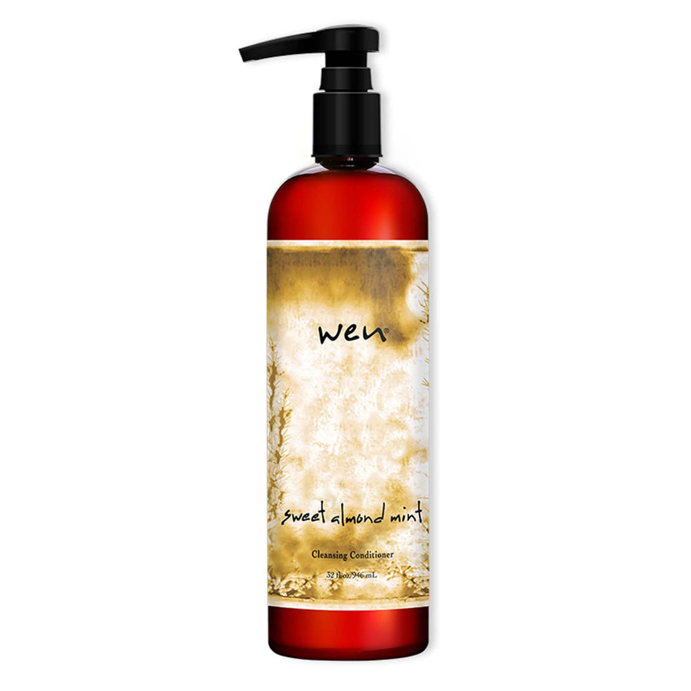 WEN by Chaz Dean front bottle showing product label and scent benefits