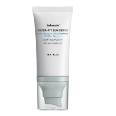 WenFeng Centella sun serum front packaging showing SPF and compact design benefit