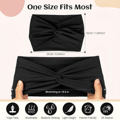WENNKINN folded set with six hair ties illustrating ready-to-wear organization