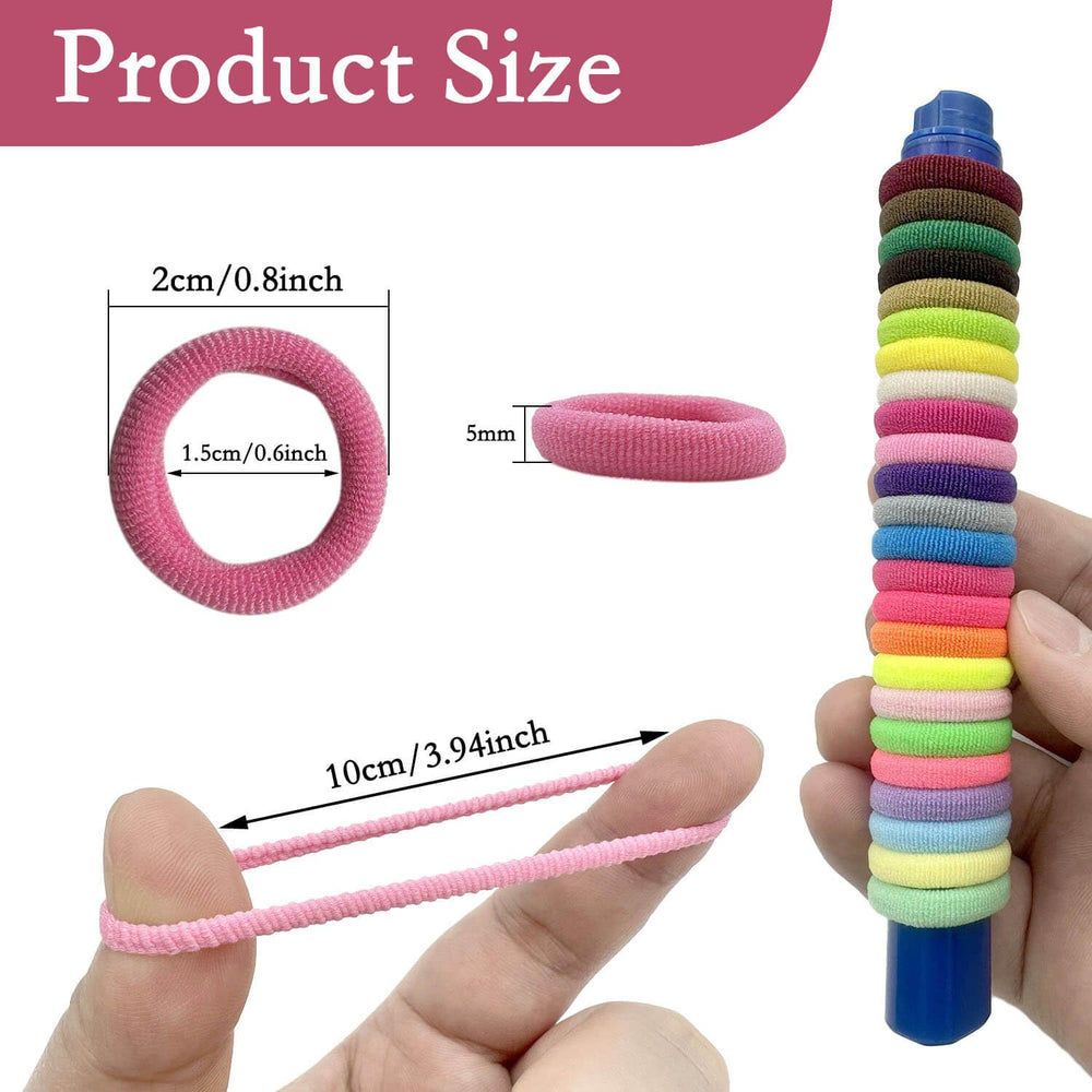 Wenreykeji in use on toddler ponytail, provides secure gentle hold