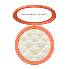 wet n wild compact front view showing chameleon chrome finish and portable convenience