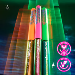 wet n wild liner beside a key to show compact travel-friendly size