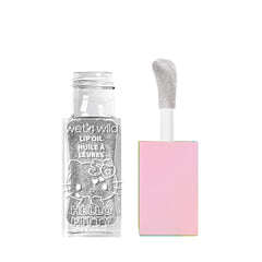 wet n wild close-up texture swirl revealing glitter and oil blend for luminous shine