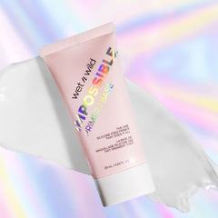 wet n wild primer stick gooseberry and jeju blossom ingredient close-up for natural brightening