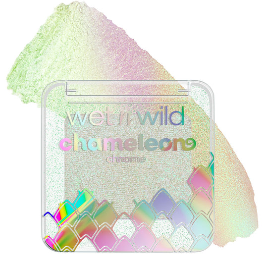 wet n wild Lunar Voltage front pan showing vibrant multichrome finish and appeal