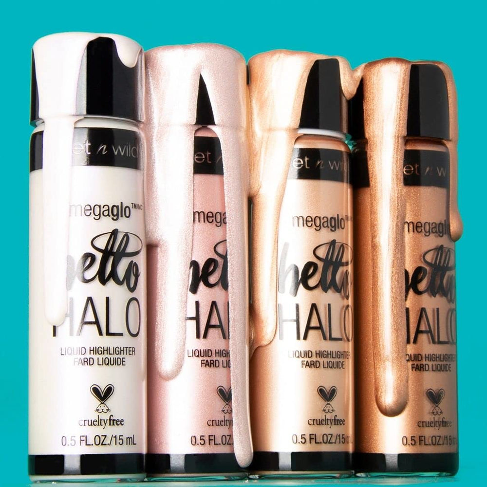 wet n wild on-skin swatch on arm, demonstrates pigmented multi-shimmer effect
