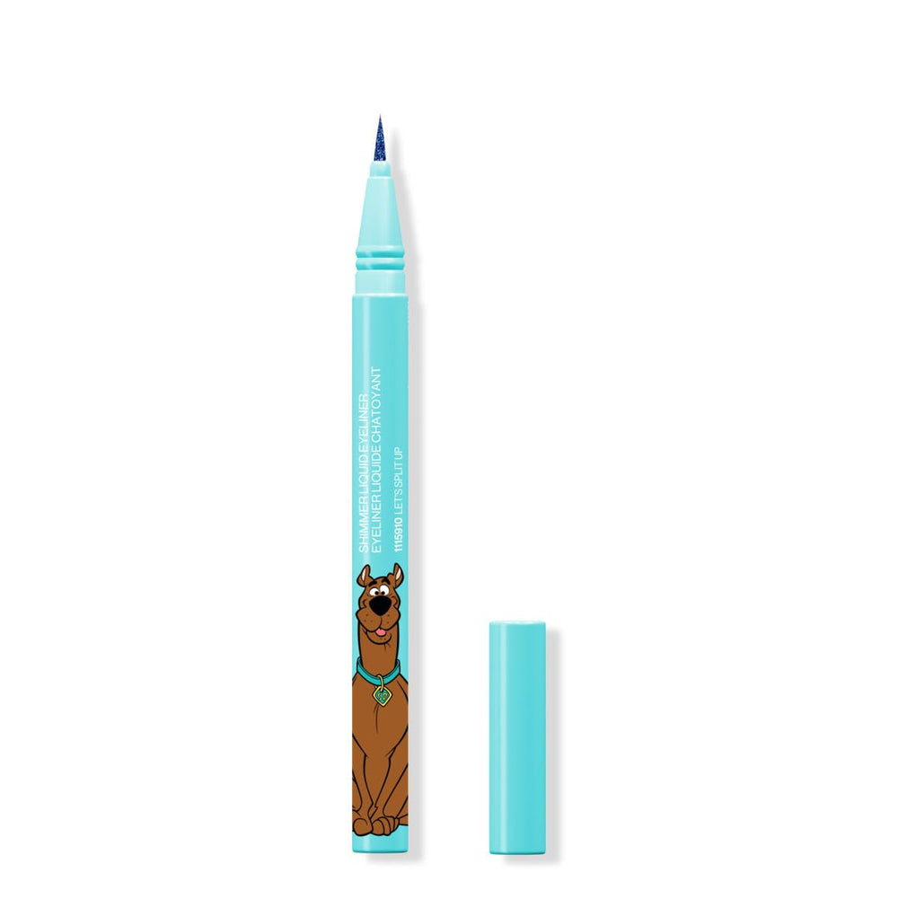 wet n wild applying shimmer eyeliner on closed eye for smooth finish benefit