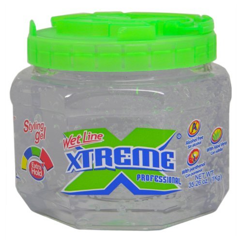 Wetline front packaging showing jar and product benefits for salon hold