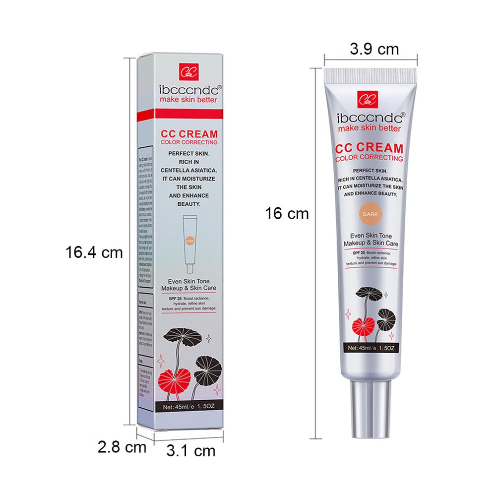WFWJ CC cream in a makeup bag with mirror showing quick on-the-go priming advantage