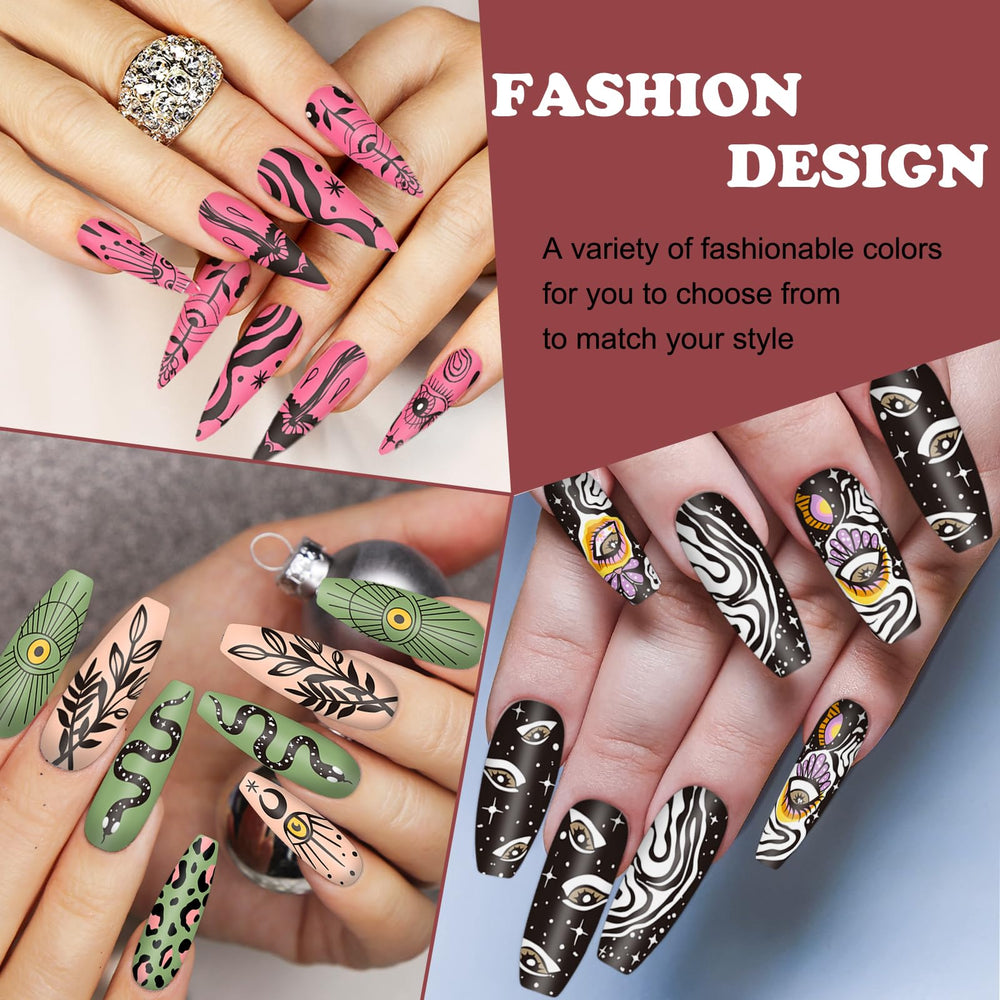Whaline stamping in action on nail showing quick application benefit