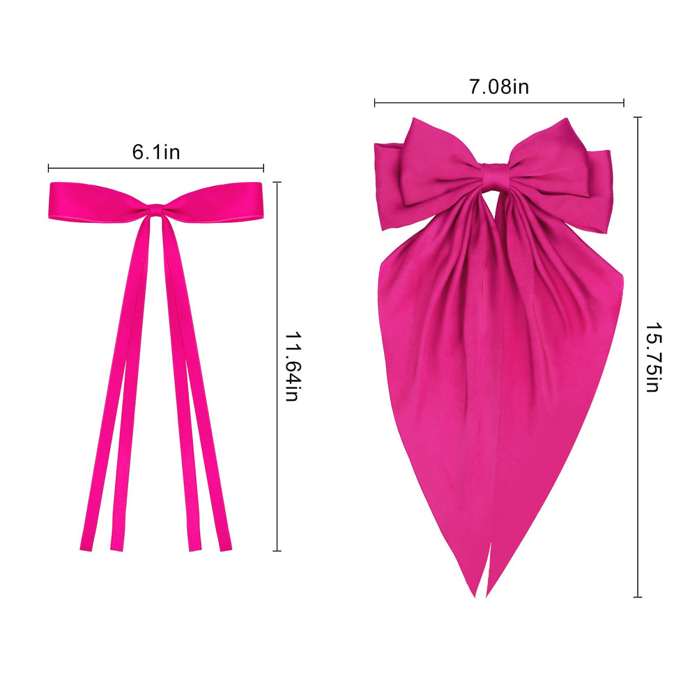 WHAVEL bow in ponytail showing polished look and easy styling benefit