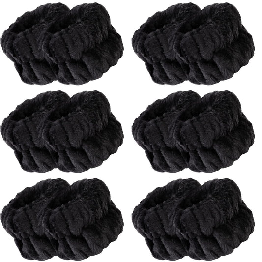 WHAVEL front view of six pairs wrist towels showing neat packaging and convenience