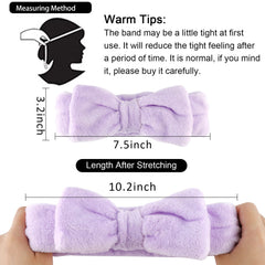 WHAVEL headband beside a hand for scale showing compact, portable size
