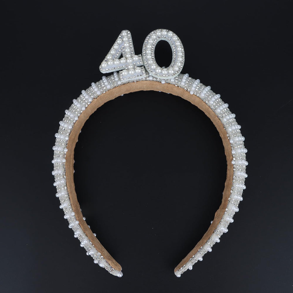WHAVEL crown staged with sash and cake showing coordinated party-ready presentation