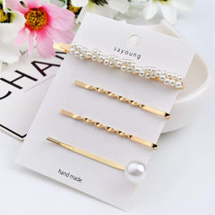 whitebridge pins used in bridal hairstyle, enhances formal look with subtle shine