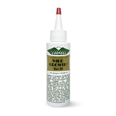 Wild Growth front bottle showing label and 4oz size for clear identification and benefit