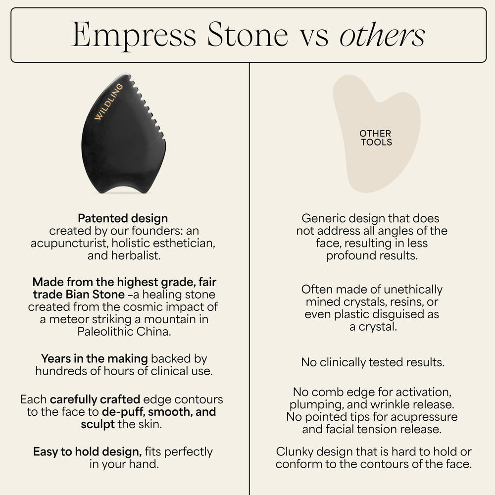 Wildling Empress Stone held in hand to show scale and control benefit