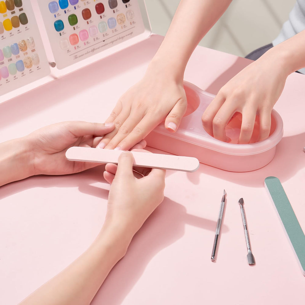 Wilfniee bowl in spa setting showing relaxing manicure preparation advantage