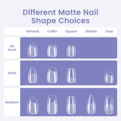 Wilfniee scale comparison on a fingertip illustrating short almond length and realistic fit