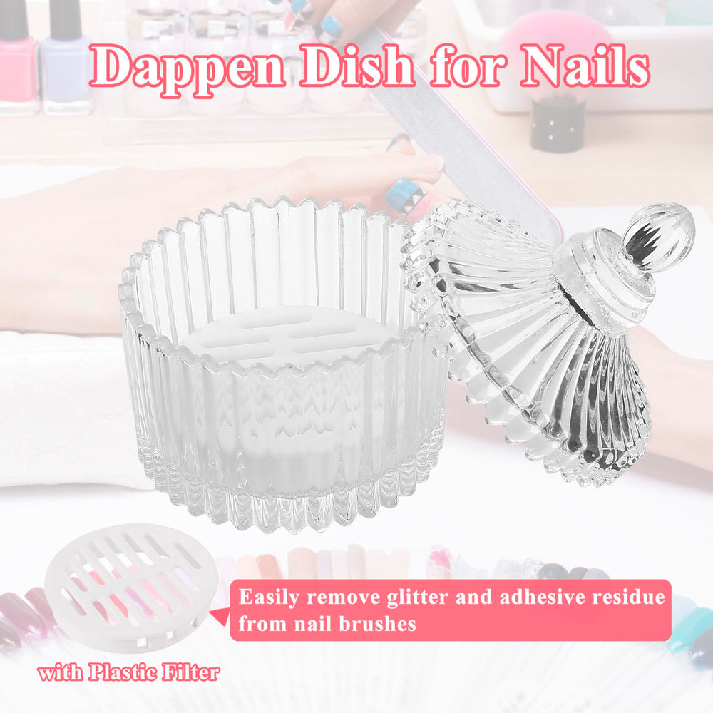 Willaudy dish next to ruler showing compact size for salon desks