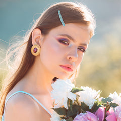 WILLBOND barrette holding a thin ponytail, secure and neat