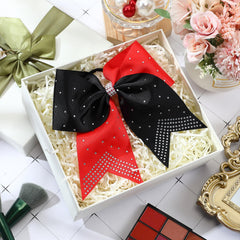 WILLBOND close-up of grosgrain ribbon and rhinestone accents highlighting durability
