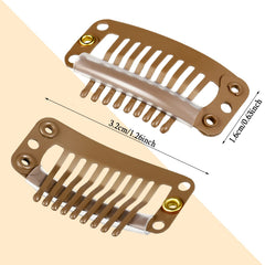 WILLBOND close-up of 9 teeth demonstrating secure grip without sharp edges