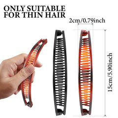 WILLBOND close-up of dense teeth detail for secure hair grip