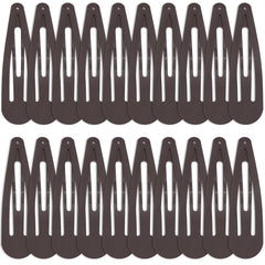 WILLBOND front view of 30 dark blue metal snap clips showing quantity and color benefit