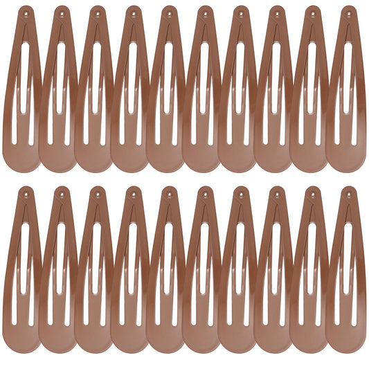 WILLBOND front view of 30 brown clips showing quantity and neat packaging