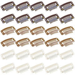 WILLBOND front view of 30-piece clip pack showing multicolor fasteners and quantity benefit