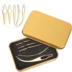 WILLBOND gold box front view showing compact storage and elegant finish