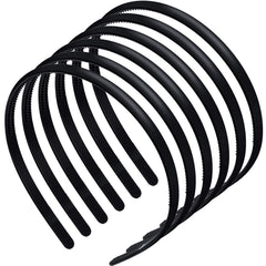 WILLBOND front view of six-piece headband pack showing colors and slim profile for versatile use