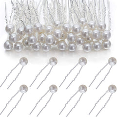 WILLBOND front packaging showing 40 pearl hair pins and elegant presentation
