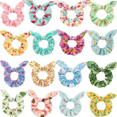 WILLBOND front packaging showing 16 colorful printed scrunchies and variety benefit