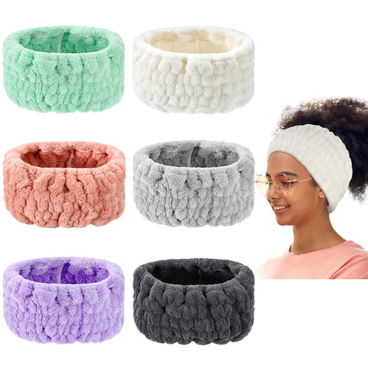 WILLBOND front pack showing six assorted color headbands for easy grab and rotation