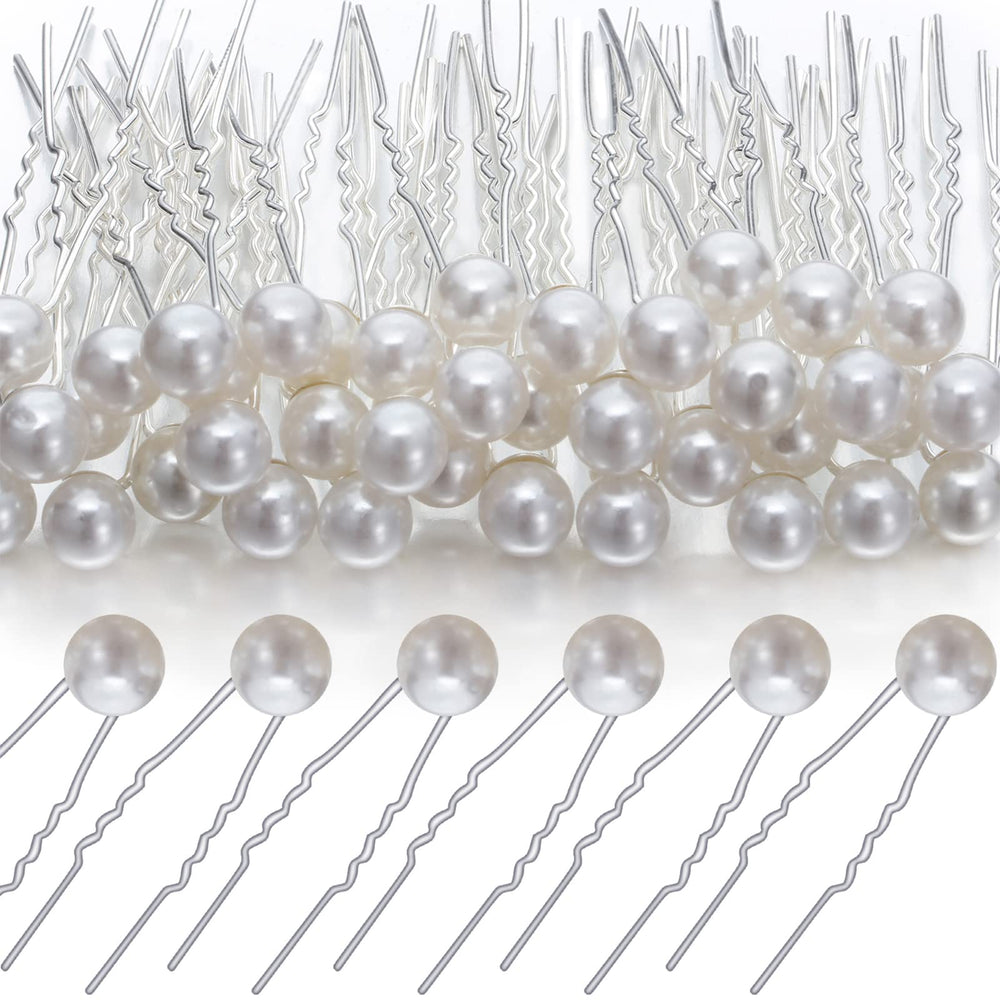 WILLBOND front packaging showing 40 pearl hair pins and wedding-ready look benefit