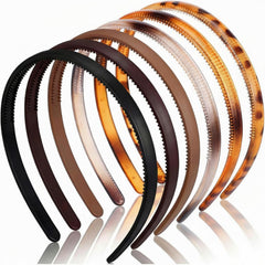 WILLBOND front view of six-color headband pack showing variety and convenience