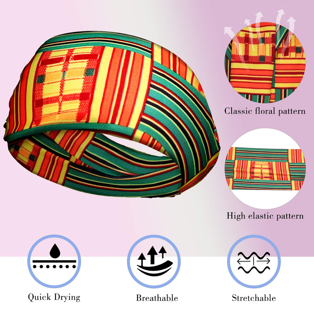 WILLBOND headband worn during yoga, keeps hair secure and dry