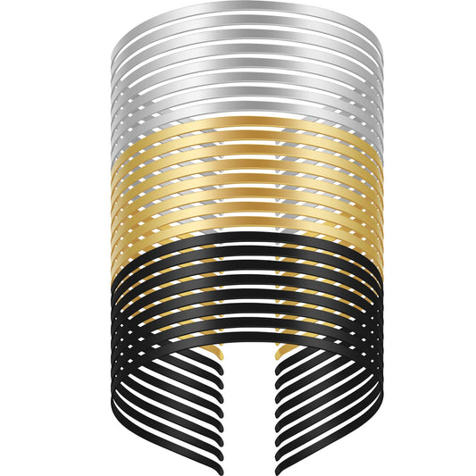WILLBOND front packaging showing 24 metal headbands and color variety benefits