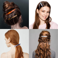 WILLBOND barrette securing a sleek ponytail for secure all-day hold