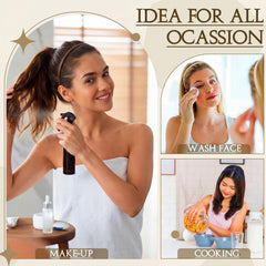 WILLBOND used during makeup routine illustrating hands-free convenience benefit