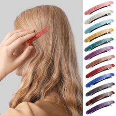 WILLBOND barrette styled on model at party, elegant accent