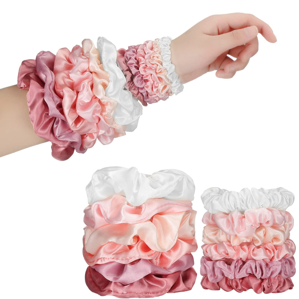 WILLBOND scrunchie holding a ponytail with neat, crease-free finish