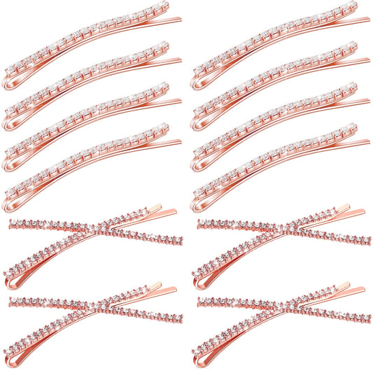 WILLBOND rose gold front packaging showing 12 clips and elegant presentation