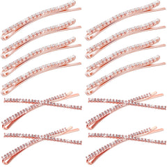WILLBOND rose gold front packaging showing 12 clips and elegant presentation