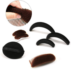 WILLBOND size comparison of different inserts showing choice for fine to thick hair benefit