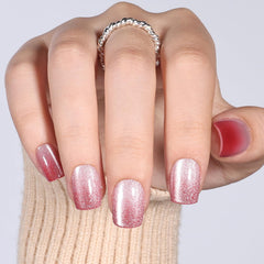 WiniBeauty nails beside a quarter for scale to help size choice and fit