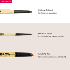 Winky Lux lifestyle before and after brows showing natural definition
